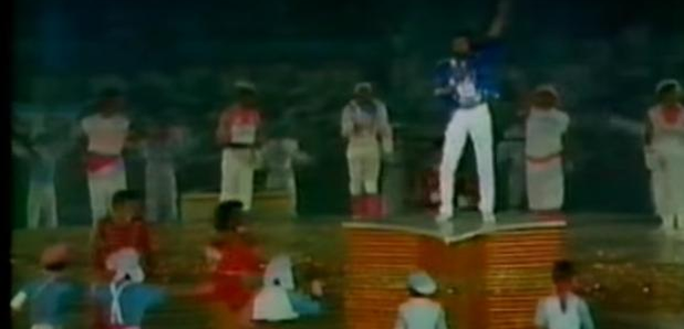 Lionel Richie 1984 Olympics Closing Ceremony