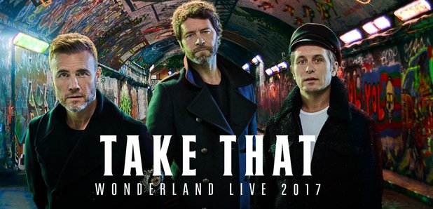 Take That Wonderland tour 2017